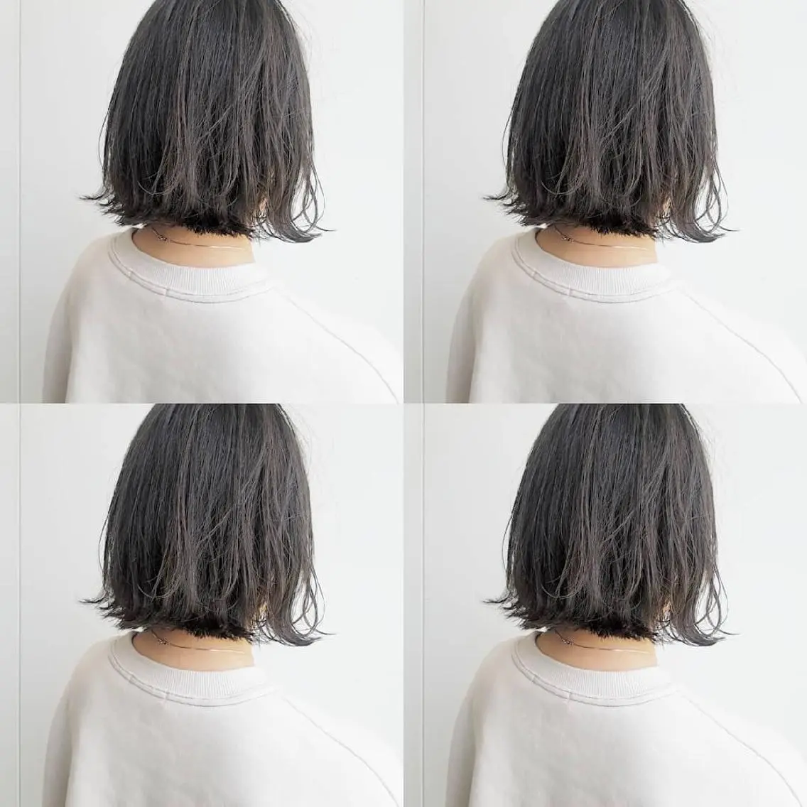 ショート カラー パーマ ヘアアレンジ ボブ ショートヘア 外ハネヘア iplus　眉毛と まつげパーマ専門店のマツエク・マツパデザイン