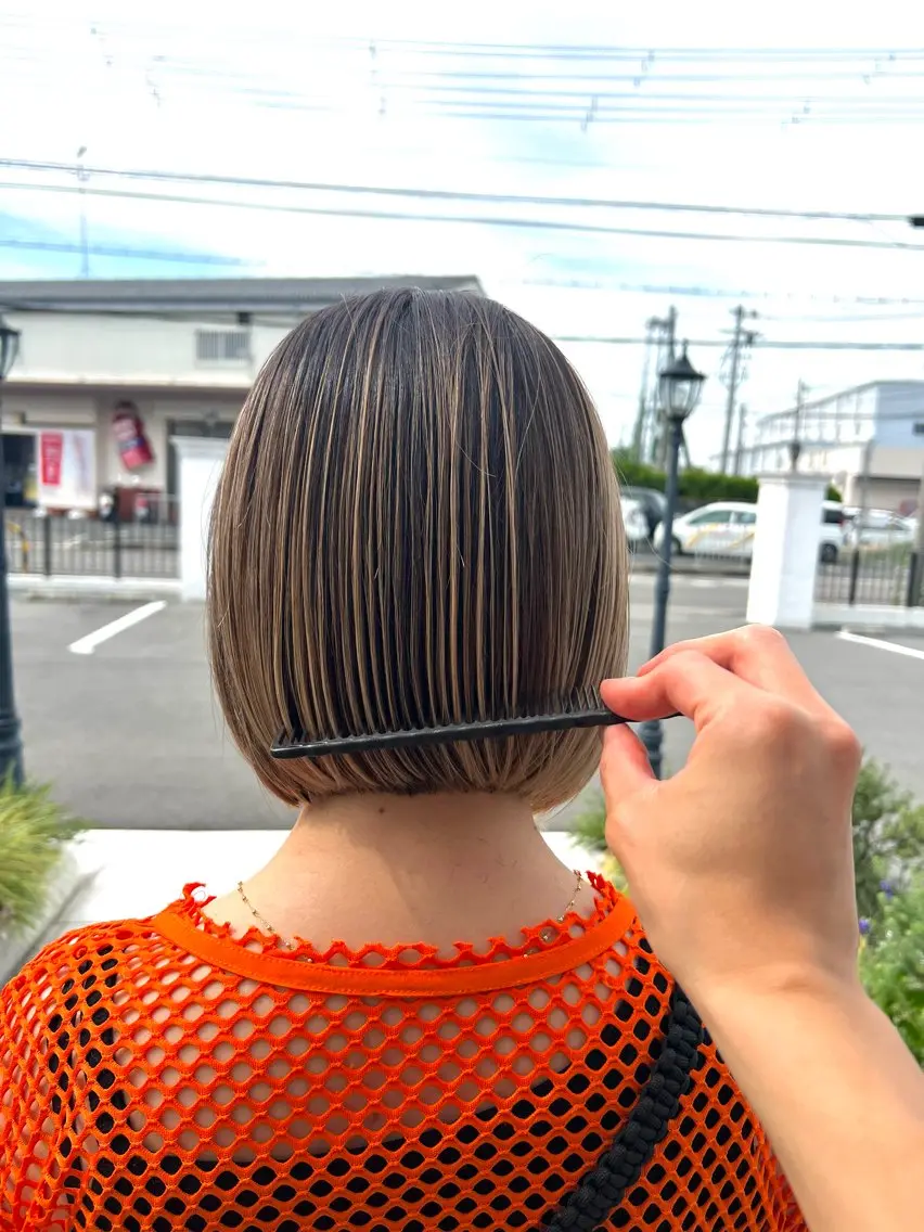 ショート ボブ 吉村 大介のヘアスタイル