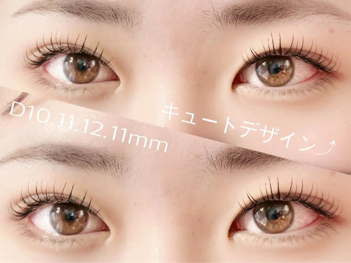 マツエク・マツパ キュート フラットラッシュ マツエク 𝐉𝐎𝐋𝐈 アイリスト ❤︎のマツエク・マツパデザイン