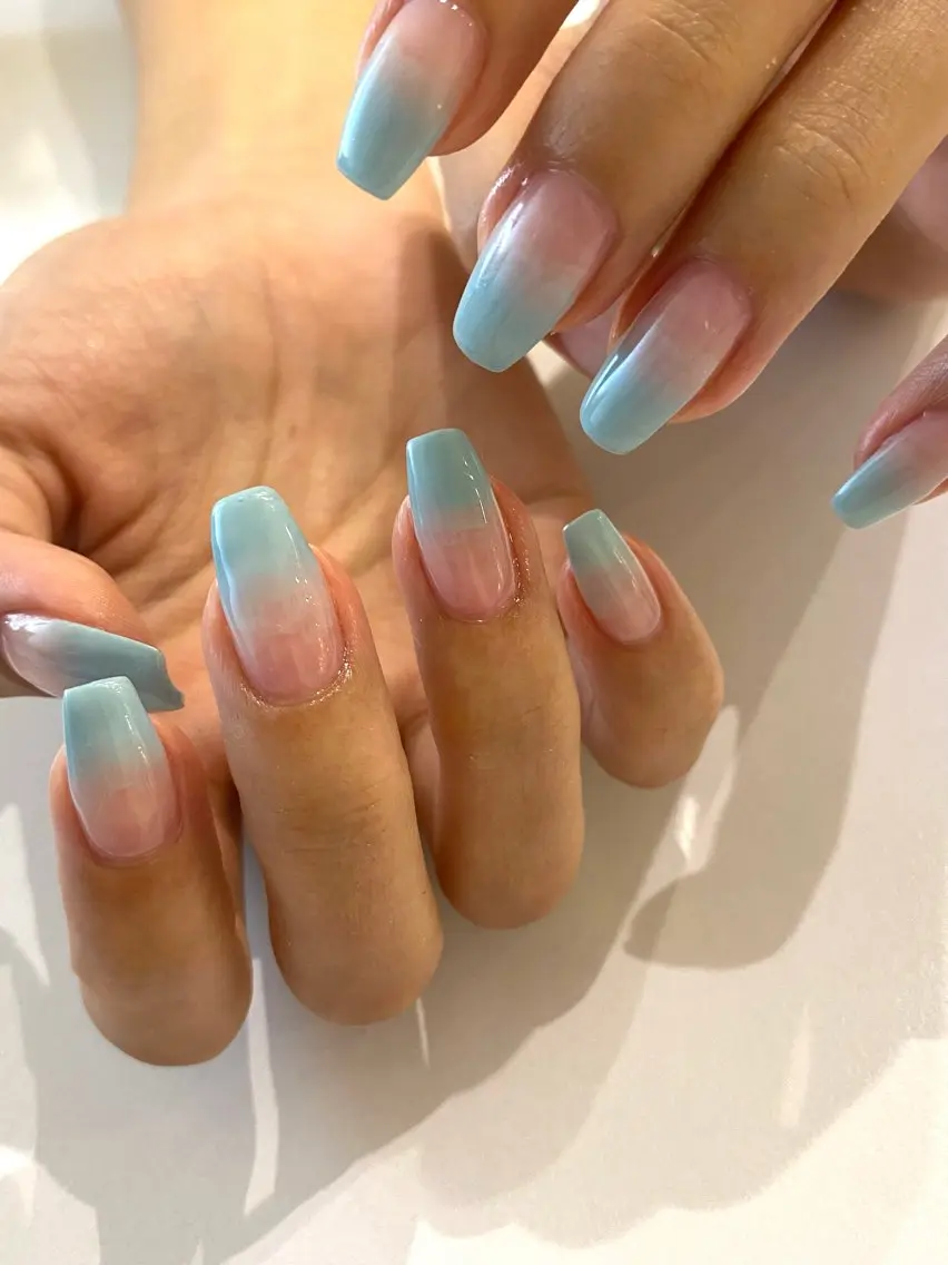 ネイル グラデーション ハンドネイル Ann nailのネイルデザイン