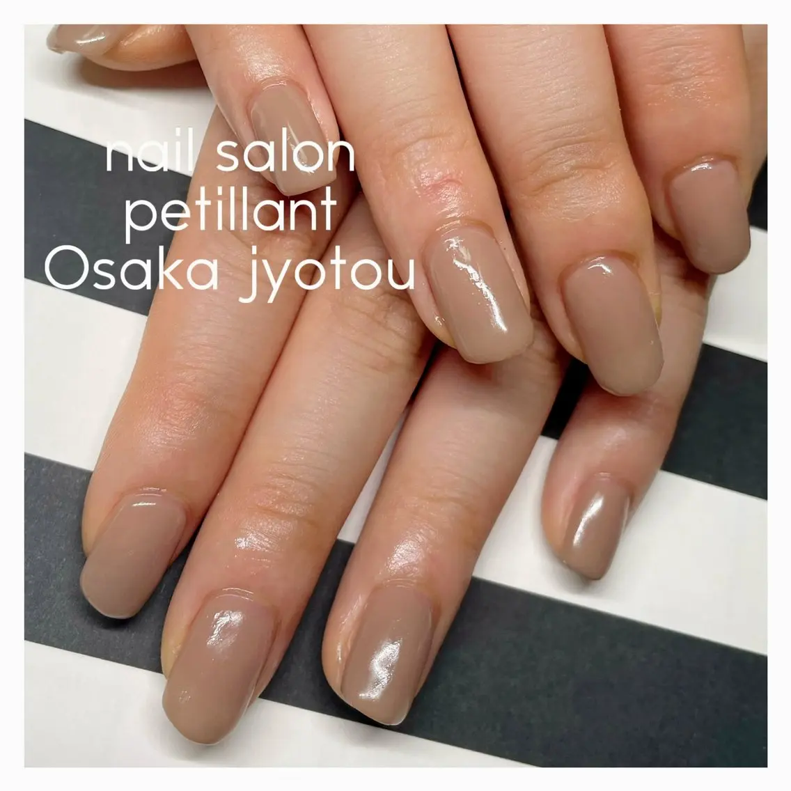 ネイル アートネイル ワンカラーネイル シンプルネイル nail salon petillantのネイルデザイン