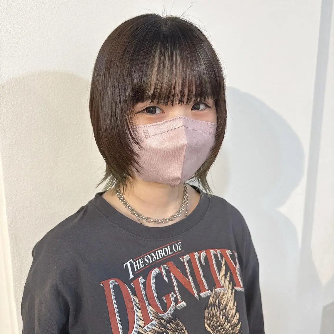 ショート 顔周りカット ウルフカット Sherry/R 三川町　木村祐里奈のヘアスタイル