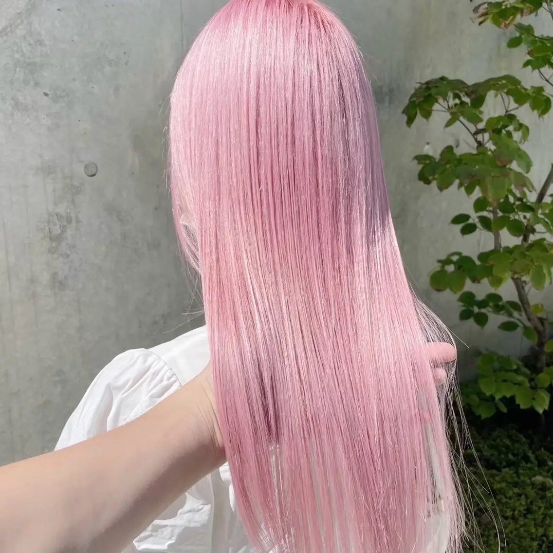 セミロング パーマ ヘアアレンジ メンズ ⭐️ハイトーン⭐️ 💕SAKURA💕のヘアスタイル