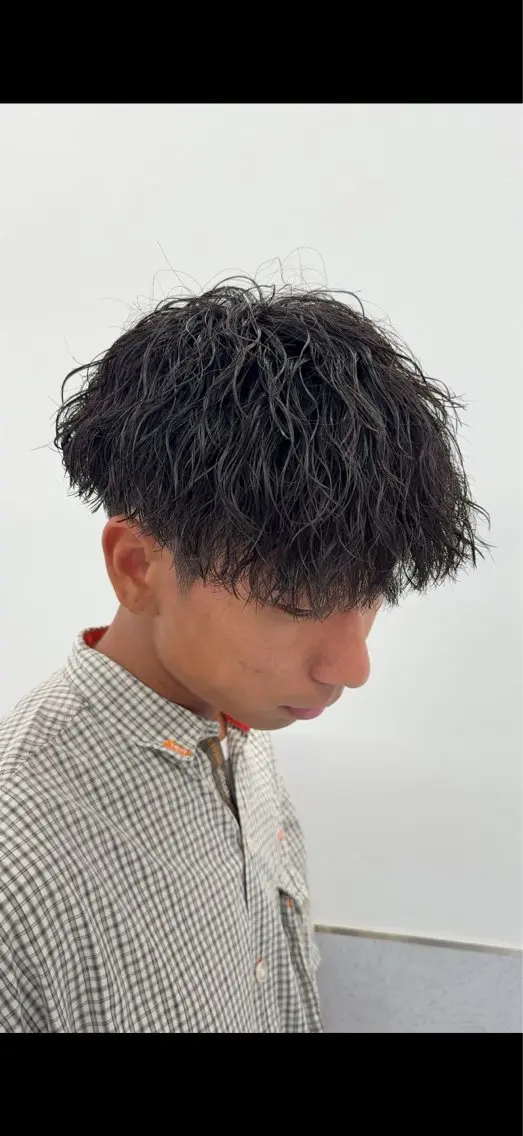 似合わせカット＋ツイストスパイラルパーマの写真