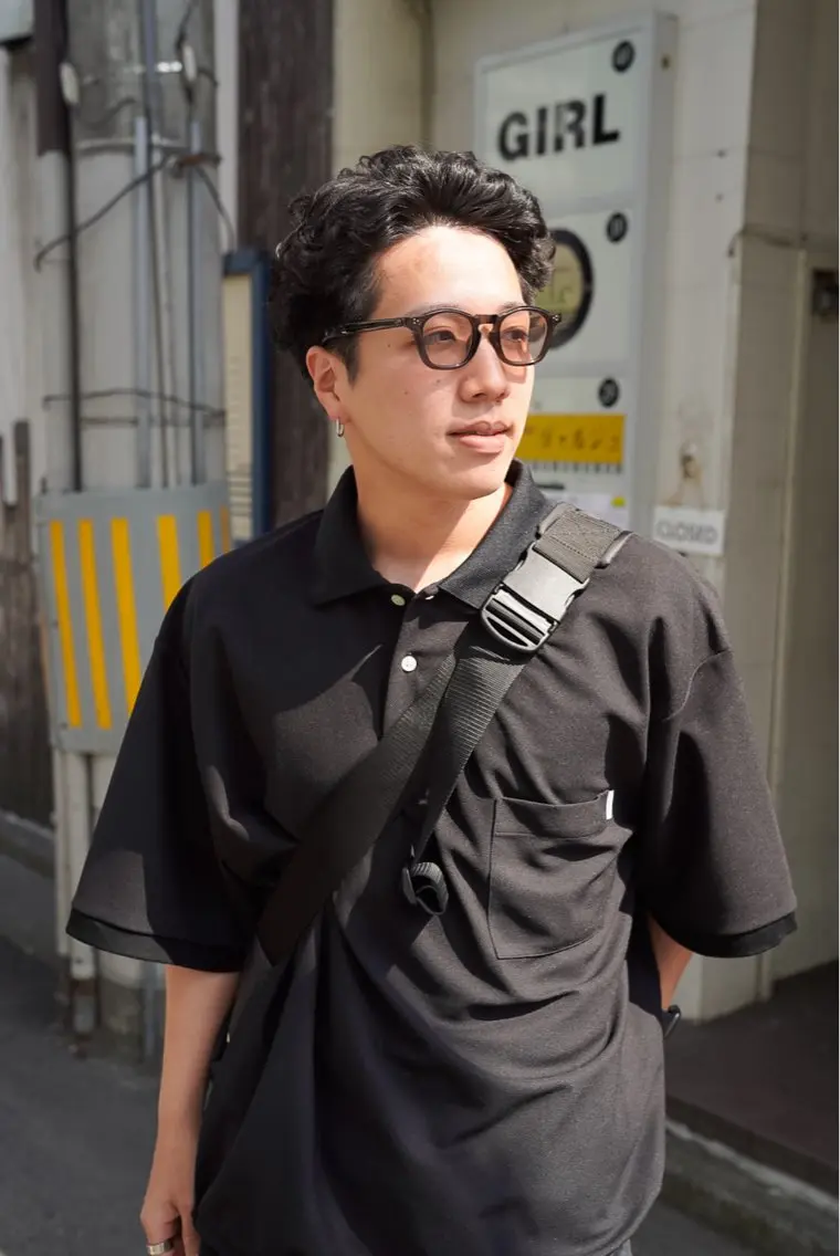 ショート パーマ 千葉 慎也のヘアスタイル