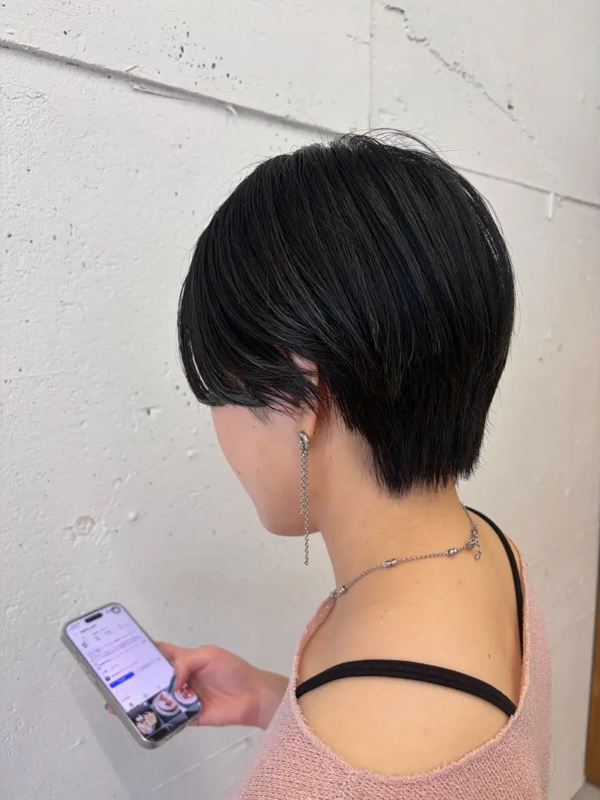ショート 綺音/ショートカット /似合わせカットのヘアスタイル