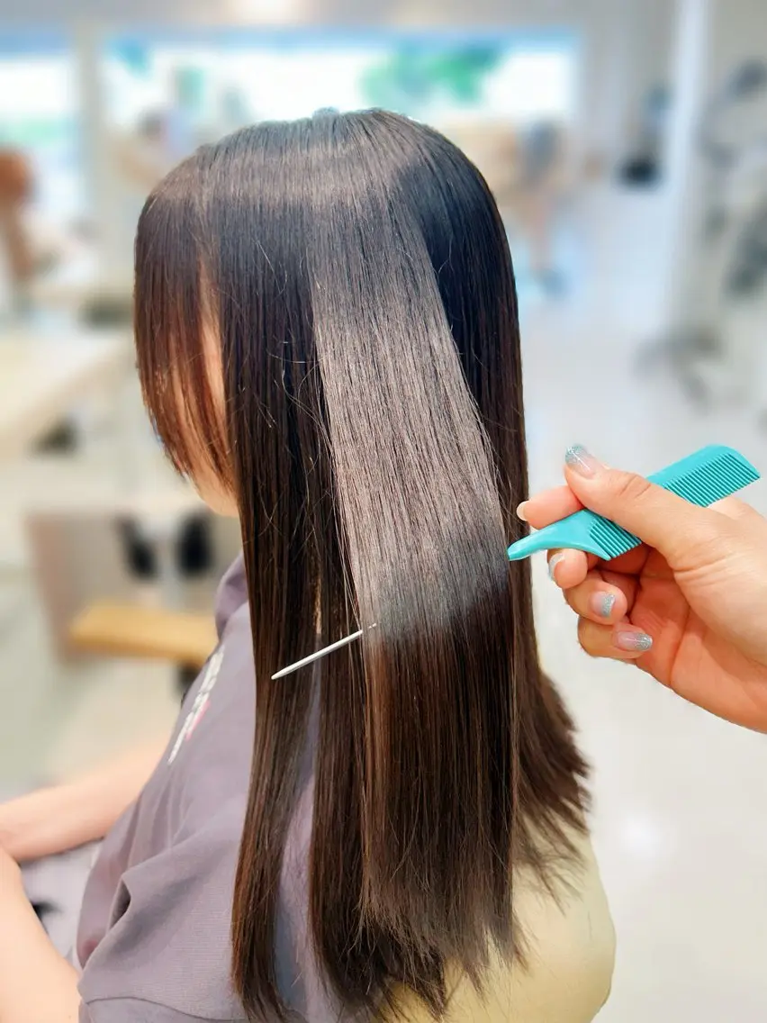 【ご新規様限定クーポン🉐】艶ストレート✨(縮毛矯正)の写真