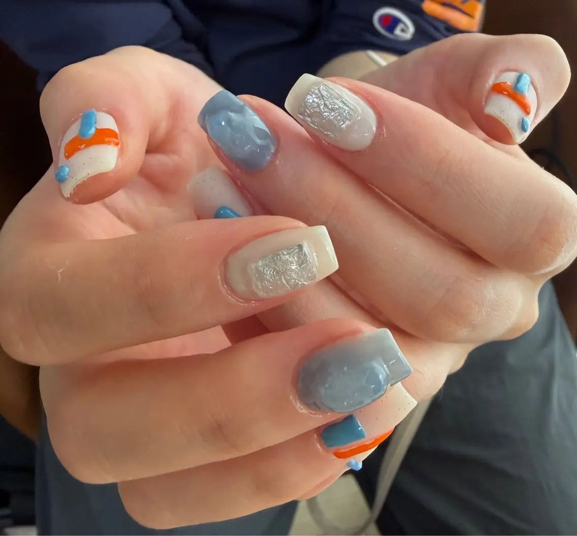 ネイル ハンドネイル 33 nail salon 徳山里美のネイルデザイン