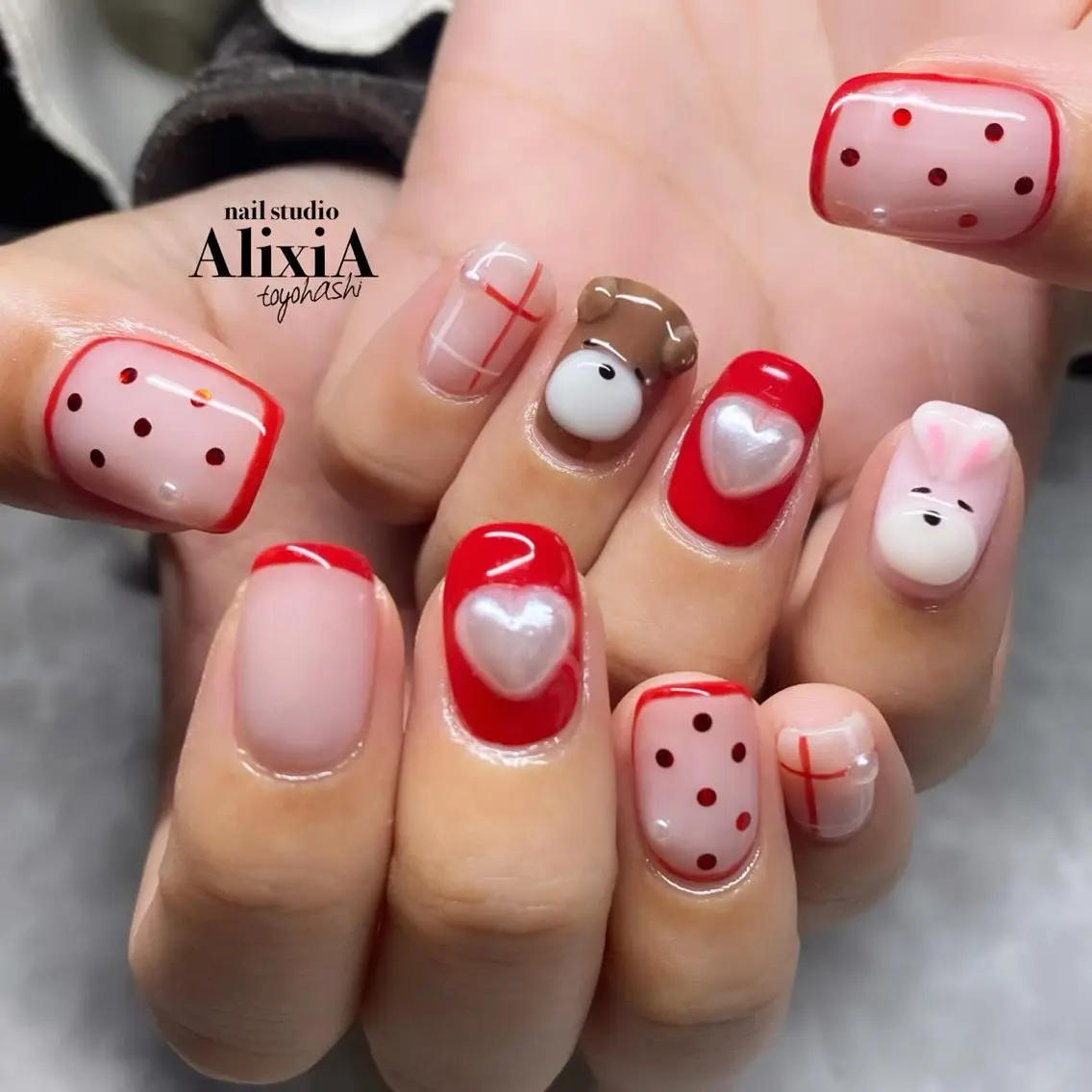 ネイル ハンドネイル AlixiA ゆみのネイルデザイン