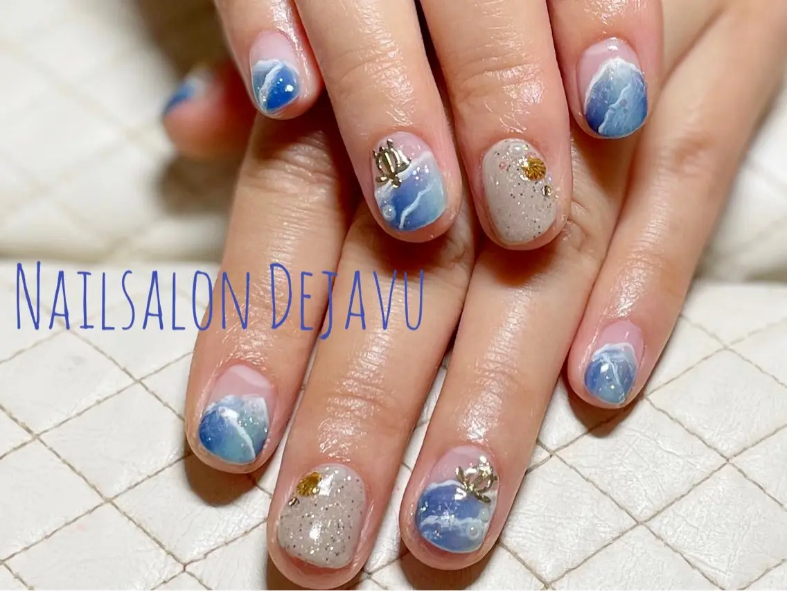 ネイル ハンドネイル Nail salon Dejavu 🌿のネイルデザイン