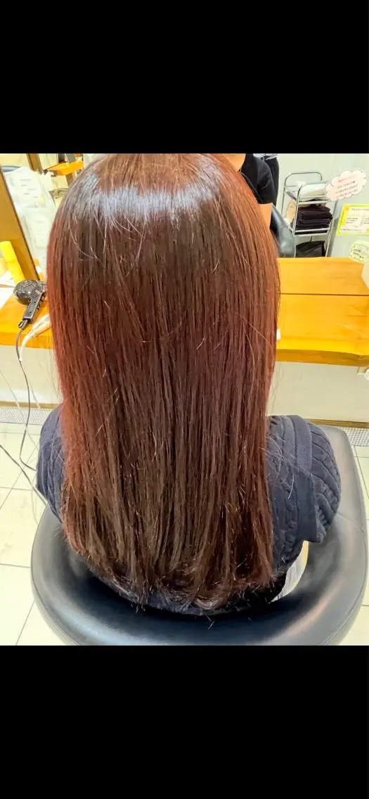 ミディアム ののか カラーモデル募集のヘアスタイル