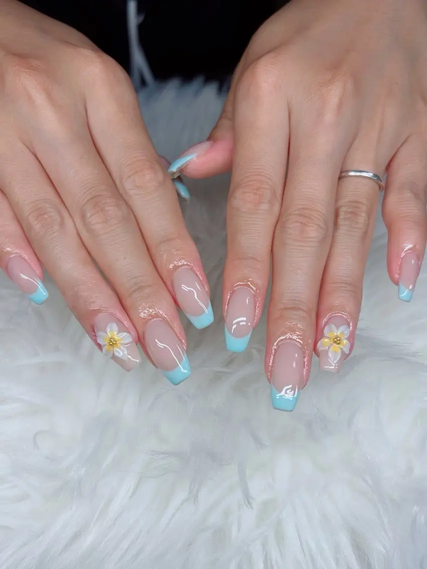 ネイル アートネイル オーロラネイル チークネイル 長さ出し フットネイル ハンドネイル Chan nailsのネイルデザイン