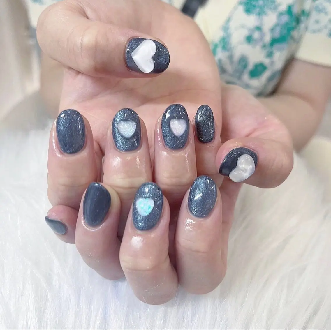 ネイル ハンドネイル Maya 🧊🫧‪／渋谷のネイルデザイン