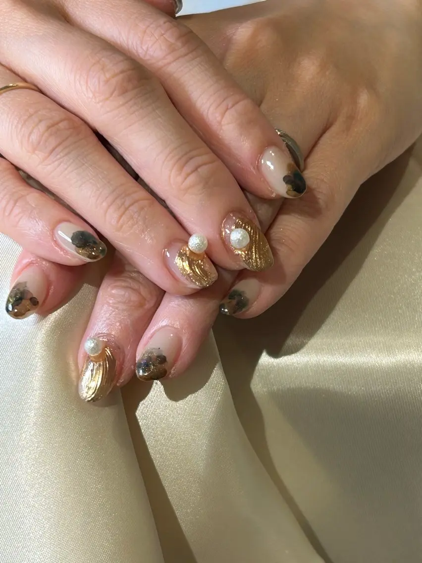 ネイル ハンドネイル やまだ しおりのネイルデザイン
