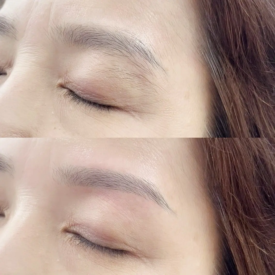 美眉スタイリング+眉の濃さ調整(間引き)60分の写真