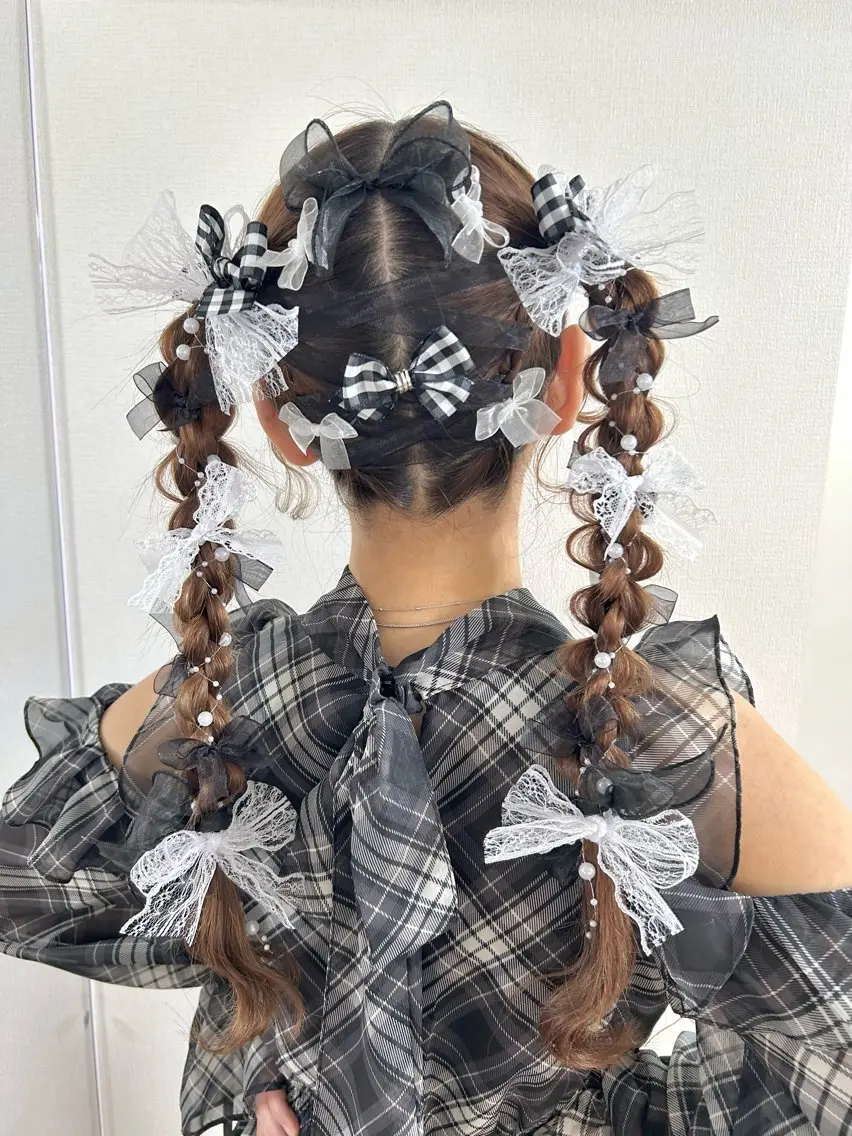 ヘアアレンジ 𝐑𝐄𝐍𝐀🎀 ワンカラーモデル募集のヘアスタイル