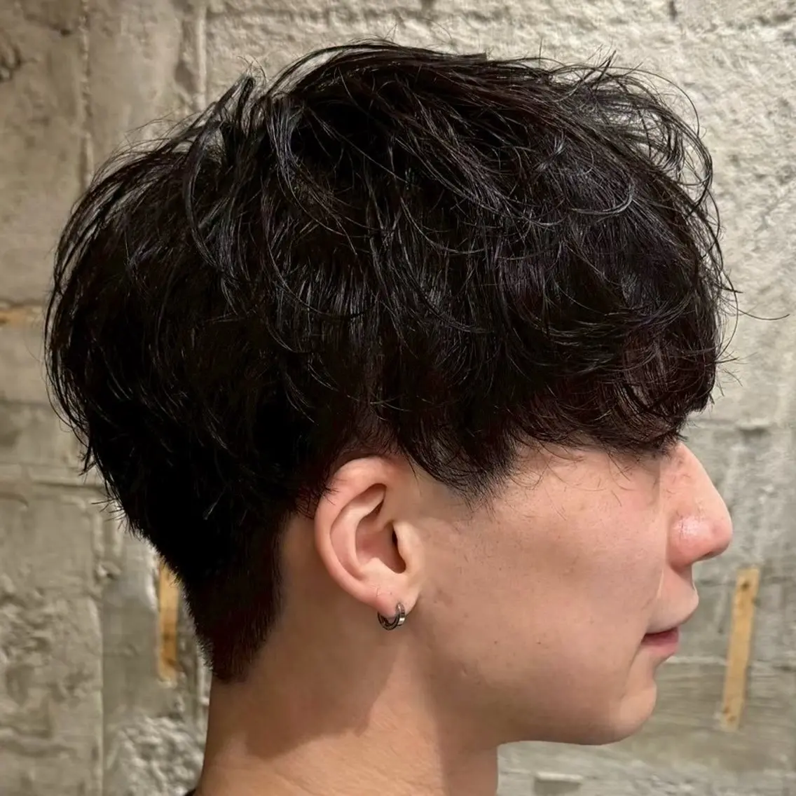 パーマ メンズ 【束感セット】 あおいのヘアスタイル