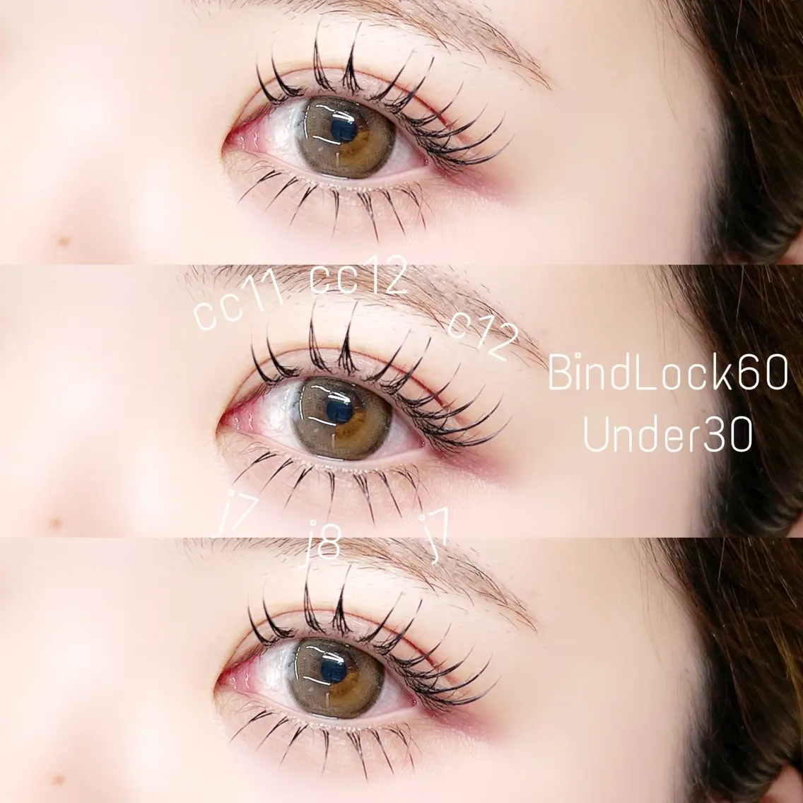 💚5月限定価格💚LED上下エクステ✨バインド60束orフラット100本＋下まつ毛30本￥9,770の写真