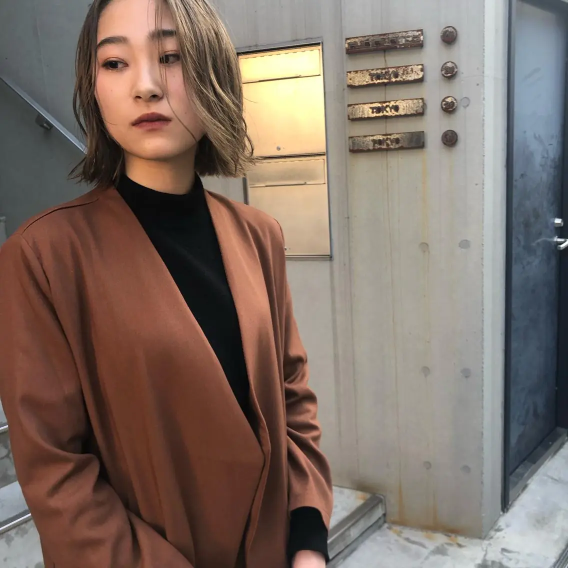 ショート ニシオカ タクヤのヘアスタイル