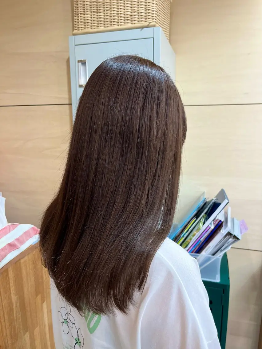 2回目様限定🎀透明感カラー➕カット➕高濃度水素ケア💧の写真