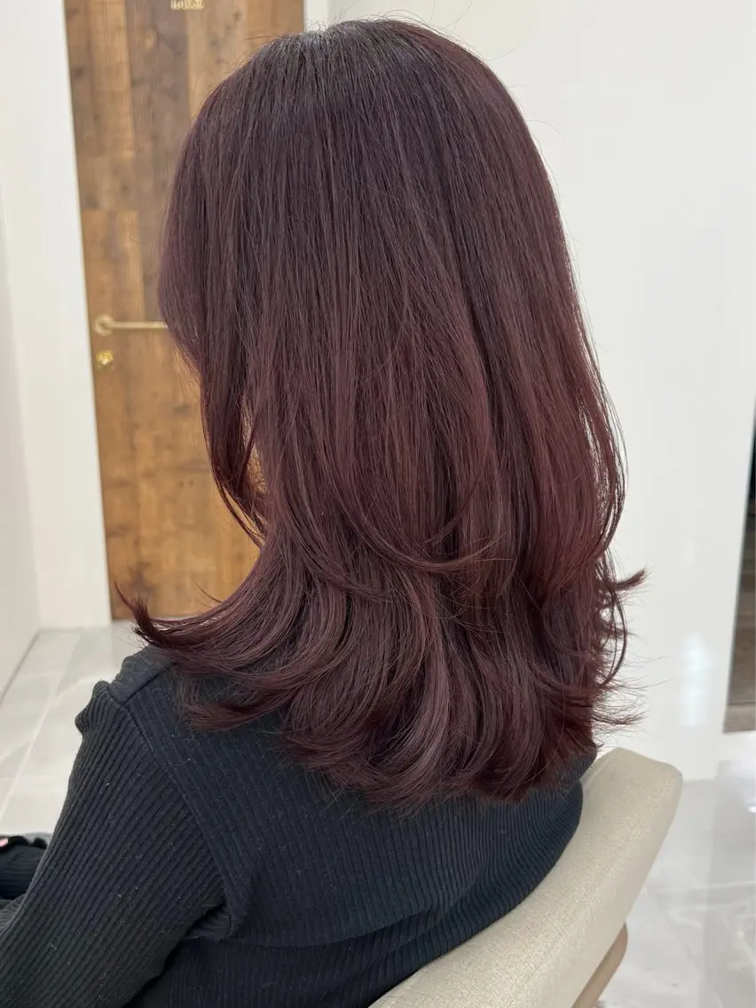 カラー ヘアカラー 艶透明感カラー neo⭐︎のヘアスタイル
