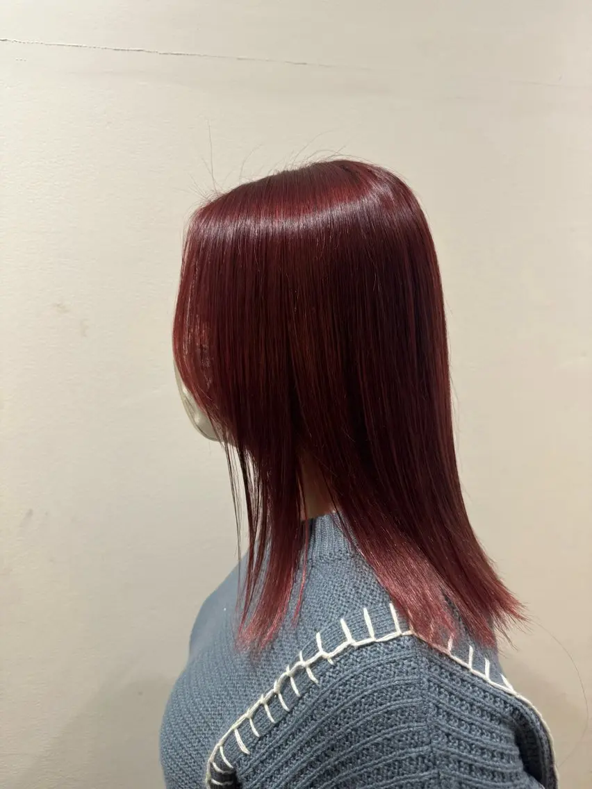 セミロング 齋藤 結のヘアスタイル