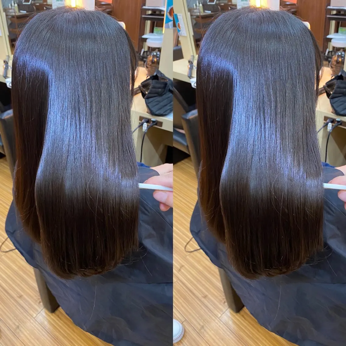 ロング カット ヘアカラー 髪質改善/浅沼 亮のヘアスタイル