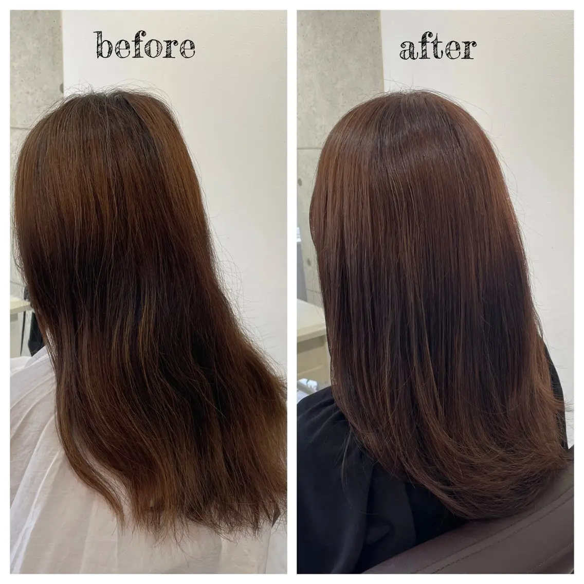 ロング カラー レイヤーカット カット ヘアカラー PutiLuca 浅川のヘアスタイル