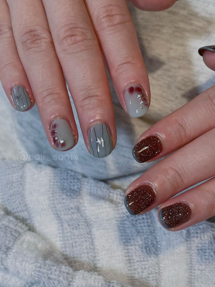 ネイル ハンドネイル Nailsalon Santy.のネイルデザイン