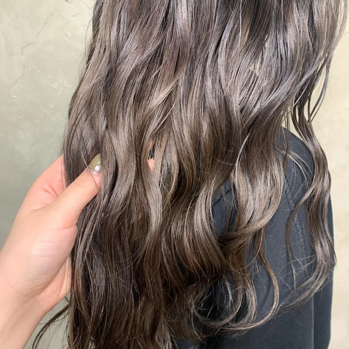 ロング ヘアカラー トリートメント 美髪✨髪質改善 &艶カラーmanaeのヘアスタイル