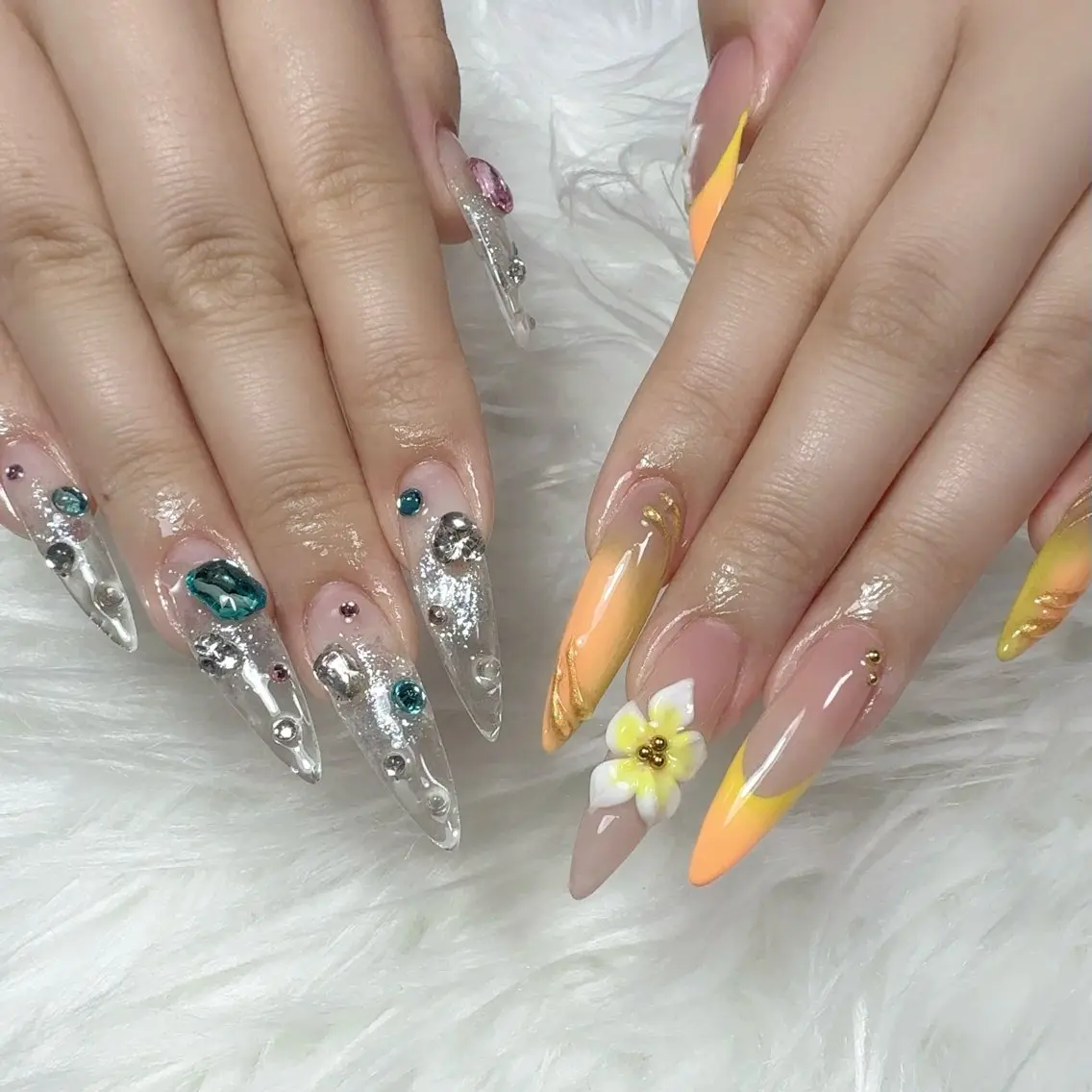 ネイル 持ち込み ハンドネイル L'ino nailのネイルデザイン