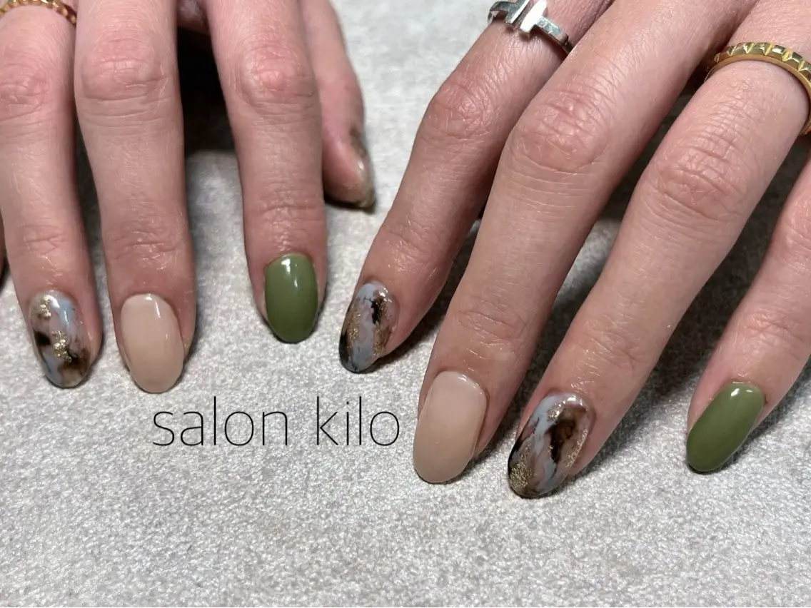 ネイル ハンドネイル salon kiloのネイルデザイン