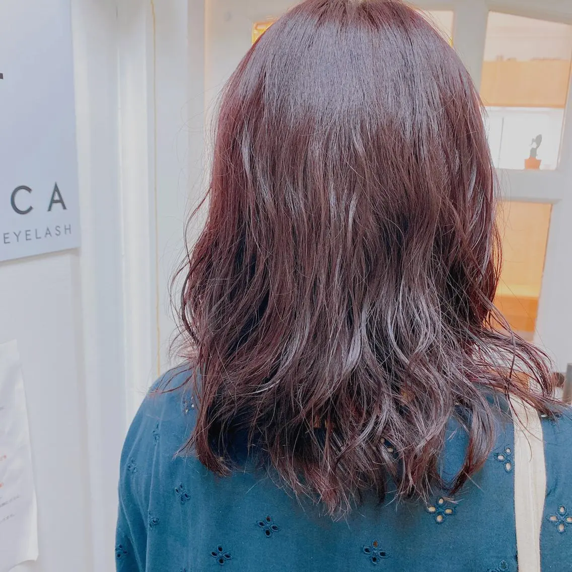 【🔥平日限定🔥】リタッチカラー+カット💡オーガニックカラーなど変更可能💡の写真