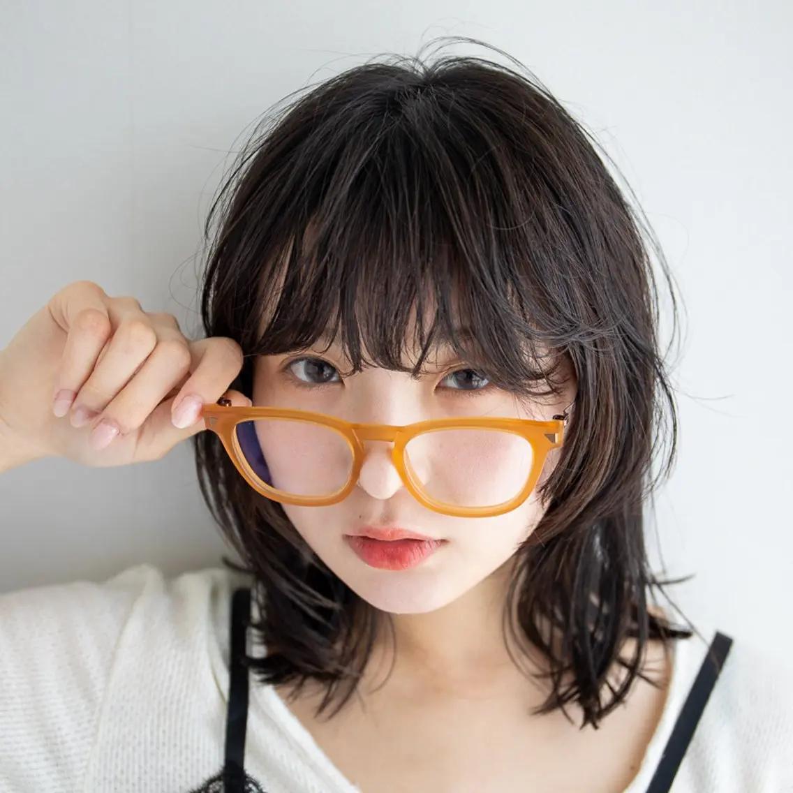 【小顔効果】骨格に合わせたボブカット　　　　　似合わせカット＋𝑲𝑬𝑹𝑨𝑺𝑻𝑨𝑺𝑬トリートメントの写真