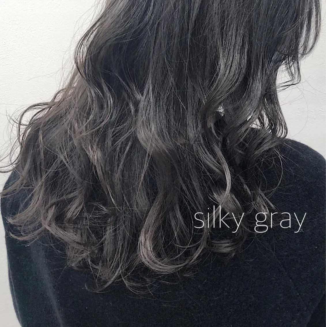 ミディアム カラー 柔らかbeige モトキのヘアスタイル