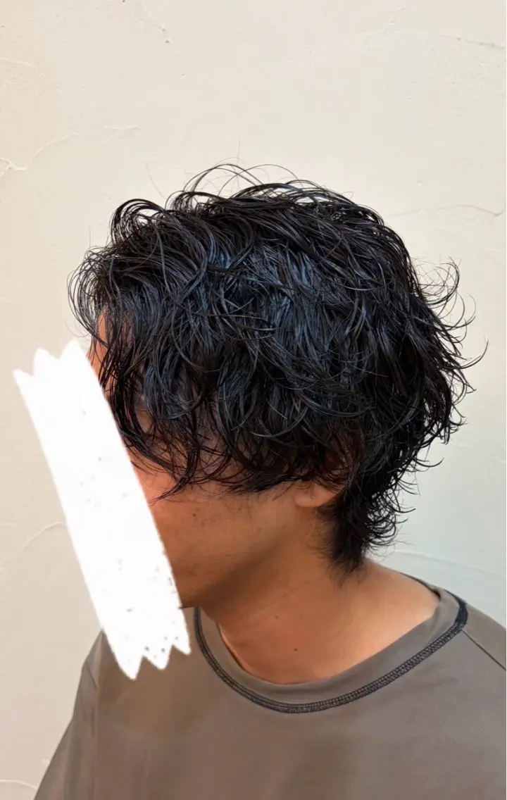 メンズ カット パーマ くどう りんかのヘアスタイル