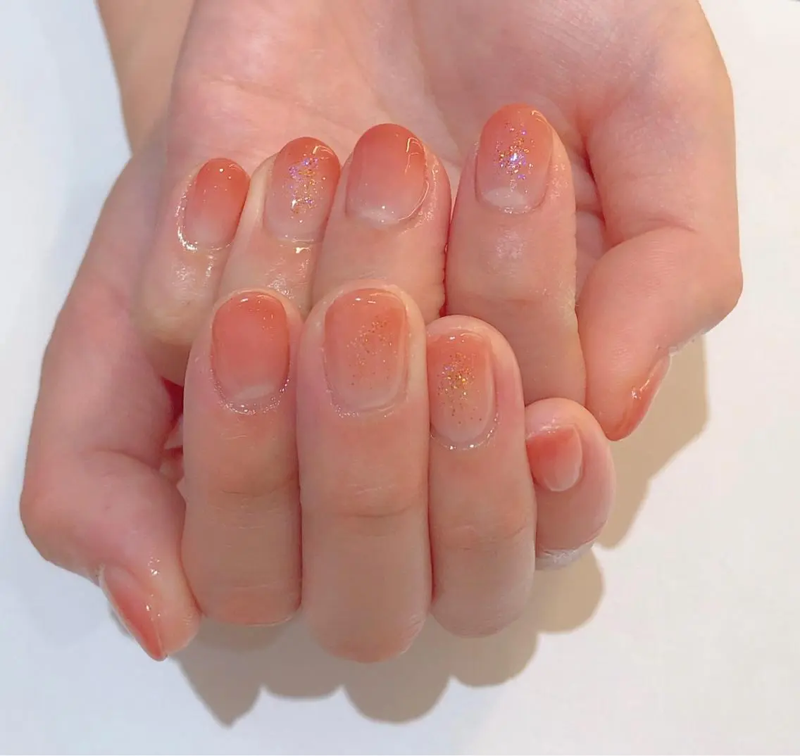 ネイル ピンク 髙橋 優菜のネイルデザイン
