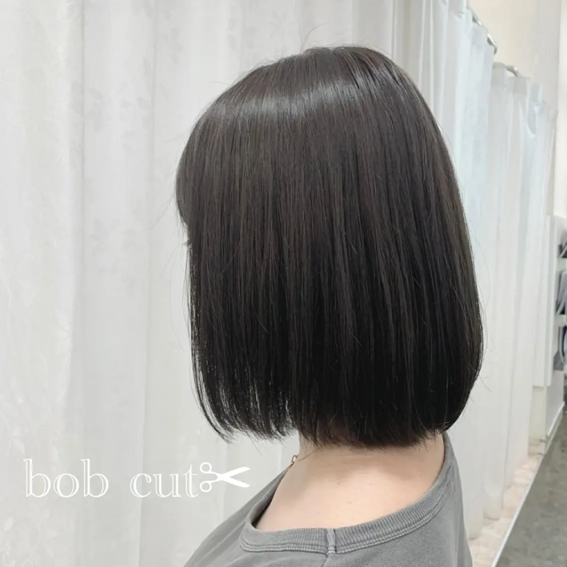 ミディアム ボブ 池本 梨奈のヘアスタイル