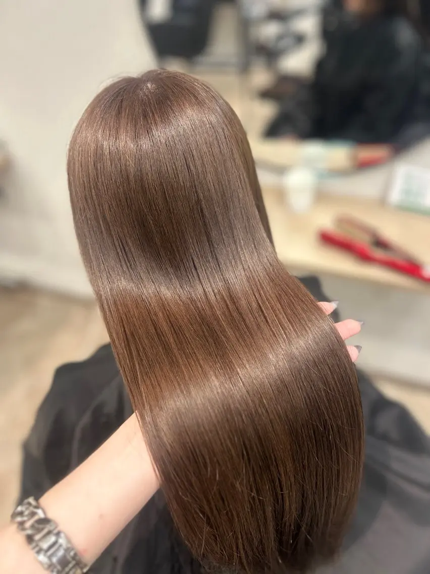 ロング カット ヘアカラー Marin🫐/ 名駅/レイヤーカットのヘアスタイル