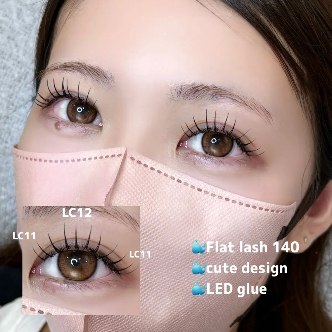マツエク・マツパ マツエク LASHmuse MISAKIのマツエク・マツパデザイン