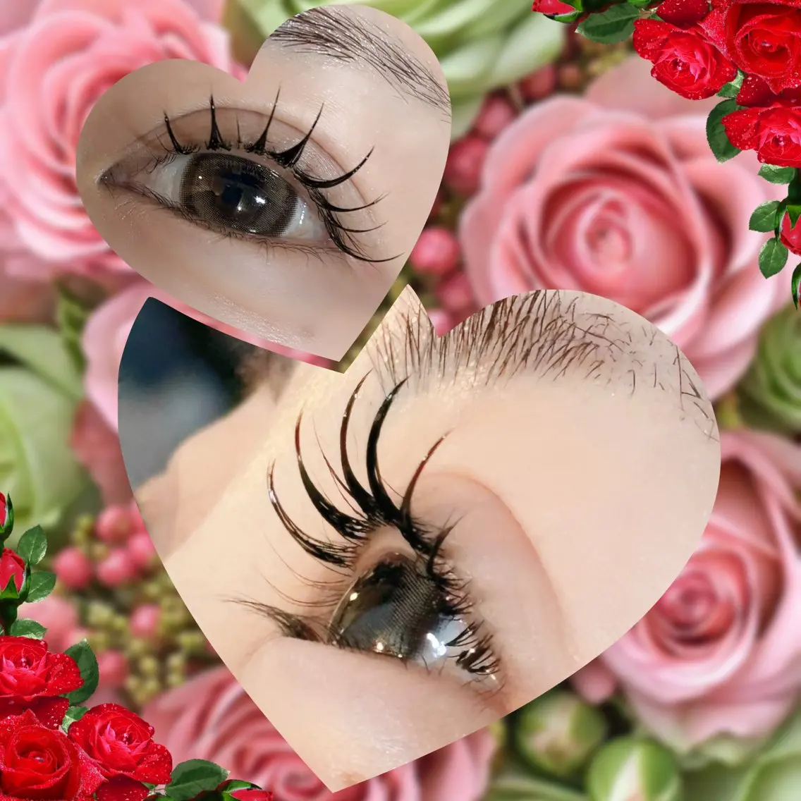 マツエク・マツパ マツエク ai__lash__ artistのマツエク・マツパデザイン