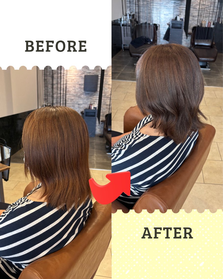 カラー ヘアカラー Cuthie あやののヘアスタイル