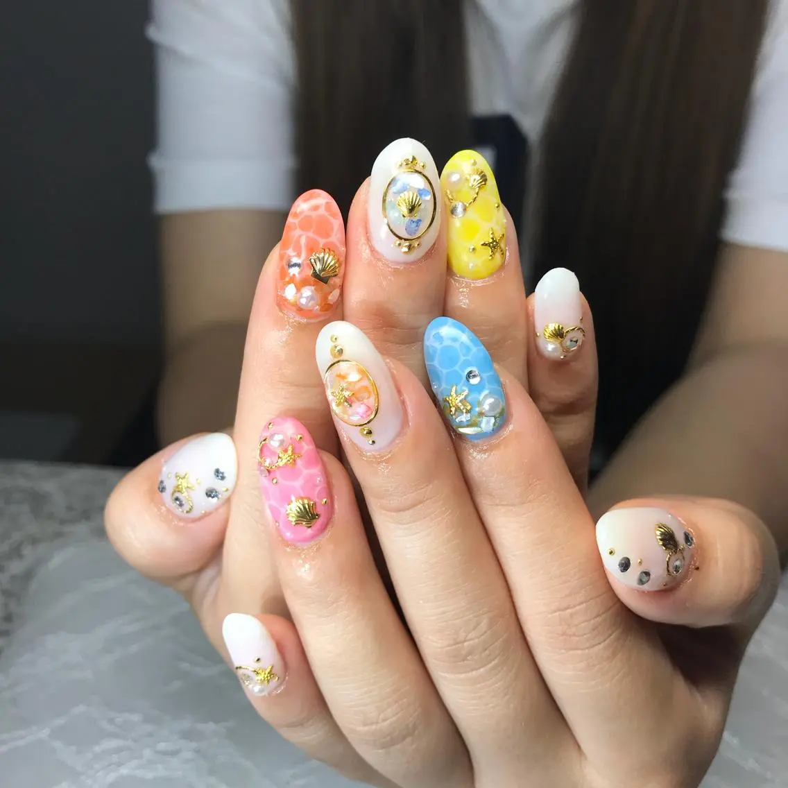 ネイル 夏ネイル COCO +のエステ・リラクイメージ