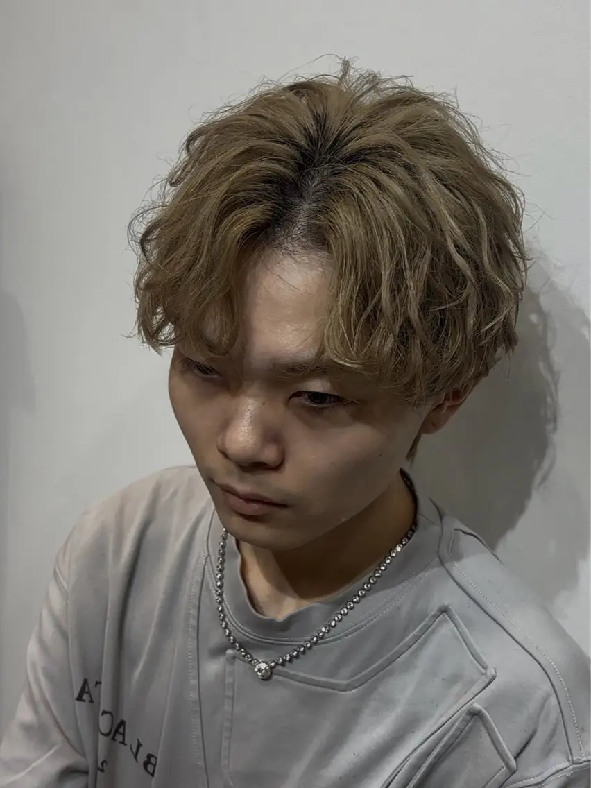 ショート カット パーマ ✂️メンズサロン✂️ SHINE✨浅野士稀のヘアスタイル