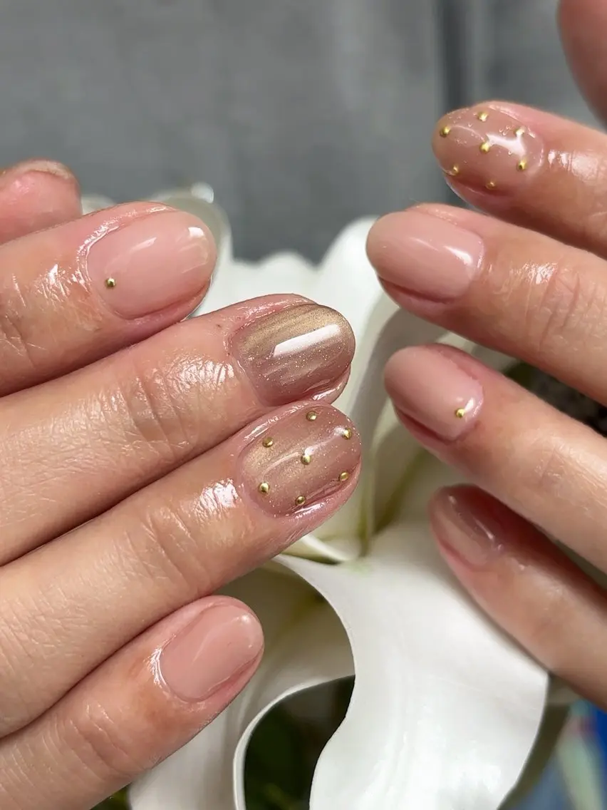 ネイル ドット マグネットネイル Nail salon Ariettyのネイルデザイン