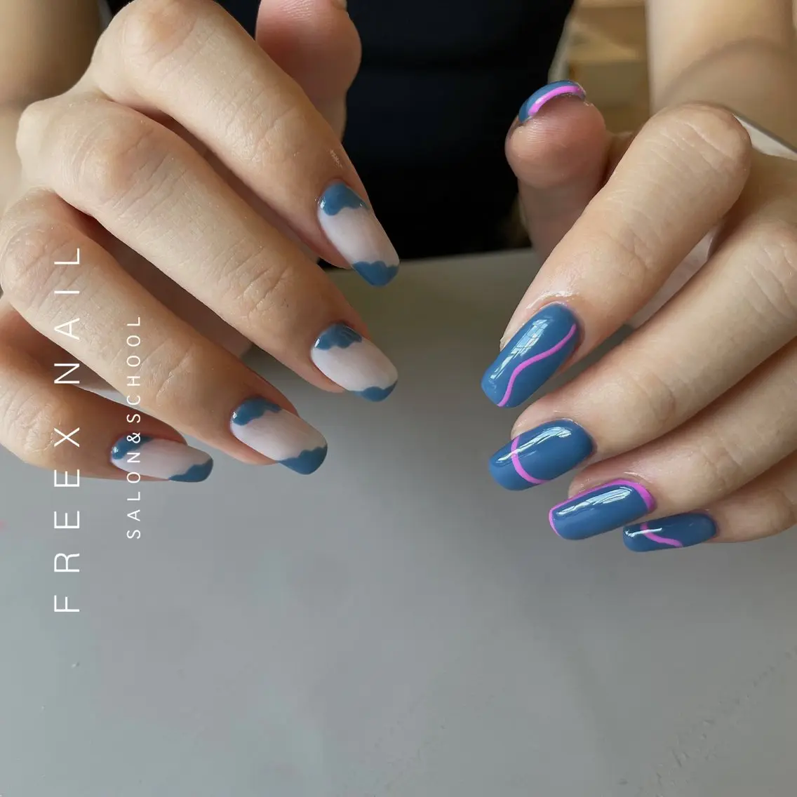 ネイル ハンドネイル フットネイル freex nail /ニュアンス/個性派のネイルデザイン
