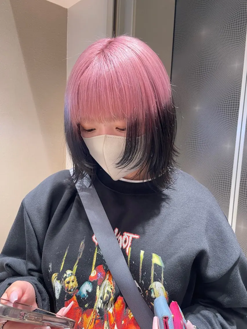 ミディアム カラー カット ヘアカラー トリートメント 🌈レイヤーカット/ /吉田悟志🌈のヘアスタイル