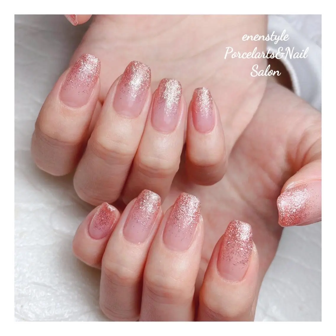 ミディアム ネイル 🐾enen style 🐾のネイルデザイン