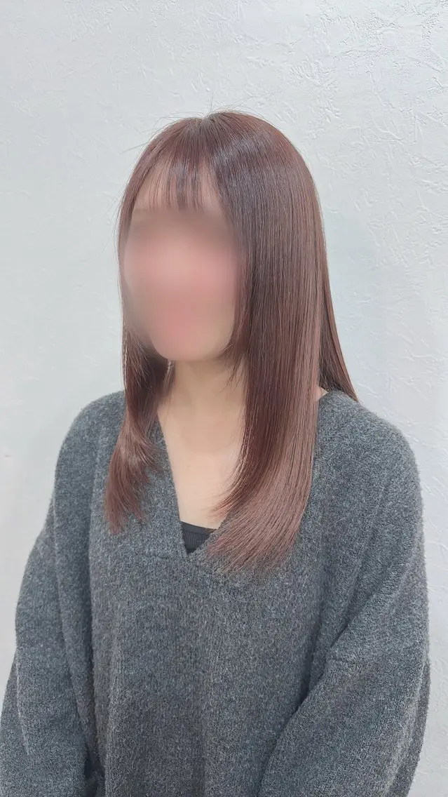 ロング レイヤーカット シャギー ヘアカラー 🎀ITSUKI暖色 カラー/レイヤー🎀のヘアスタイル
