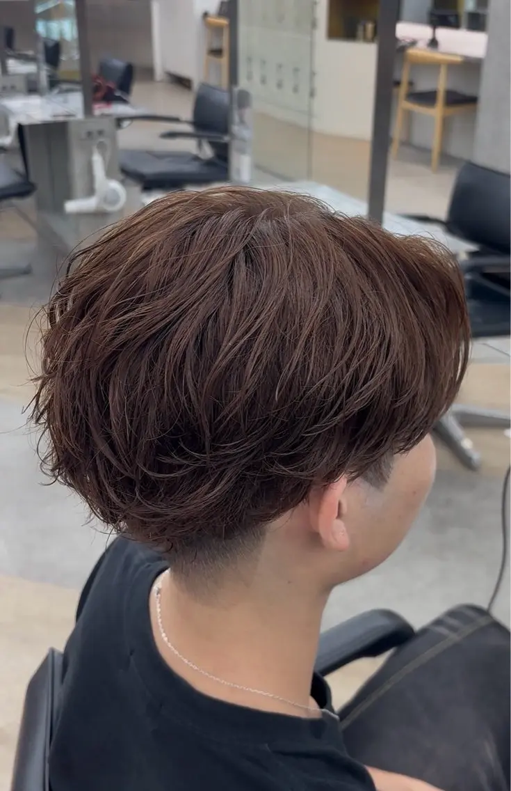 パーマ メンズ メンズパーマ ニュアンスパーマ カット パーマ 髙橋 良門のヘアスタイル